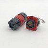 CNLINKO 12 Pin Power Industrial Circular Connector, Female Plug &
