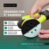 Serious Grit - 5-Inch 8-Hole 40 Grit Sanding Discs -