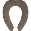 okato- Toilet Seat Cover Brown U-shaped Tree Pieces