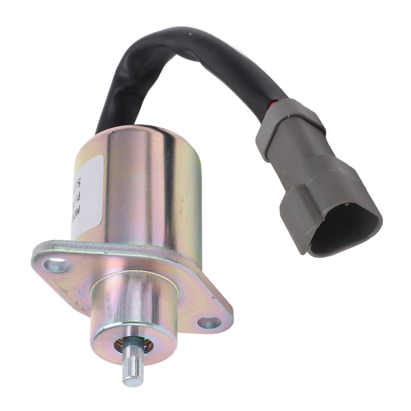 Shut Off Solenoid Valve Fuel Stop Flameout Valve Excavator Accessory