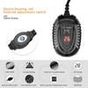 Submersible Aquarium Heater Fish Tank LED External Thermostat Quartz Heating
