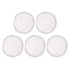 Fdit 5Pcs Coffee Filter Mesh, 8.5cm/3.3in Diameter Reusable Stainless Steel