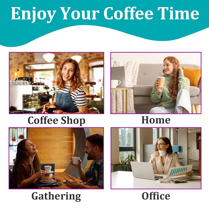 100 Pcs Commercial Cold Brew Coffee Filter Bags Fit for
