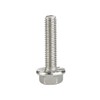 M6 x 25mm Flanged Hex Head Bolts Flange Hexagon Screws,