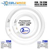 FC8T9/CW 22W and FC12T9/CW 32W Cool White Set, 8 inch