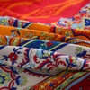 Pangzi Bohemian Retro Bedding Sheet Set,1 Fitted Sheet, 1 Flat,