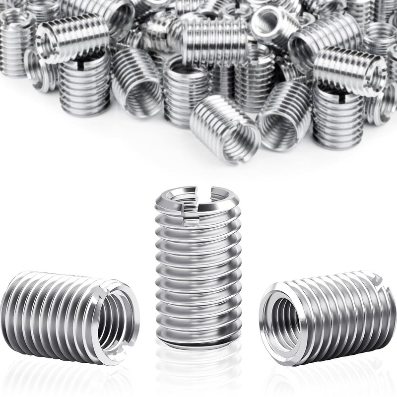 Pack of 10 Threaded Insert, 15 mm M8 to M6