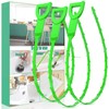 Longer Drain Clog Remover Sink Snake: 3 Pcs Hair Remover