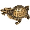 Betterdecor Feng Shui Longevity Dragon Turtle Tortoise Statue Home Office