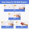 Drywall Repair Kit (18 oz) - Spackle Wall Repair Paste