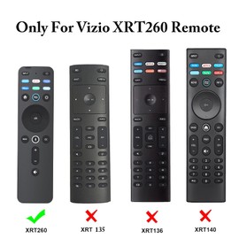 2Pack Case for VIZIO Voice Remote Control, XRT260 Cover for VIZIO Smart TV Remote Control 2021 2023/2021 V-Series Skin Glow in The Dark Blue and Green