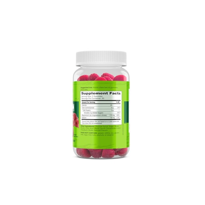 NATURELO- “Gomitas de Citrato de Magnesio para Apoyo a la