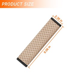 Mandark 2PCS Car Seat Belt Cover, Soft Automotive Safety Belt Shoulder Harness Pad Cushion, Comfortable Vehicle Seatbelt Shoulder Neck Protector, Universal for RV, SUV, Truck (Beige)