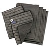 Aqua Clean Black Edition Window Cloths System Cleaning 6 Pieces