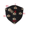 Ignition Starter Switch with 4 Position 6 Terminal 2 Plug