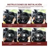 Funda Cubre Volante Antideslizante Gama Alta Redondo 38cm