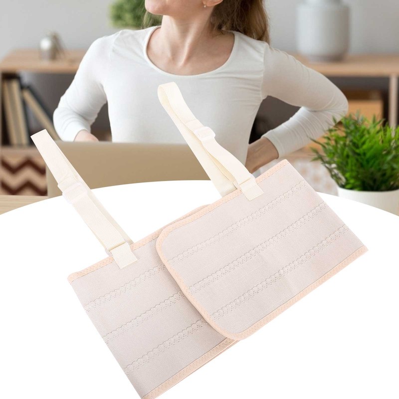 Rib Fracture Strap Adjustable Chest Support Brace Breathable Lumbar Protector