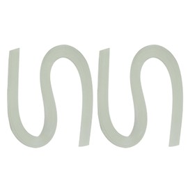 PATIKIL 240pcs Quilling Strips Paper 3/8"(10mm) 21"(54cm) Origami Paper Quilling Strip for Art DIY Hand Craft Christmas, Light Grey