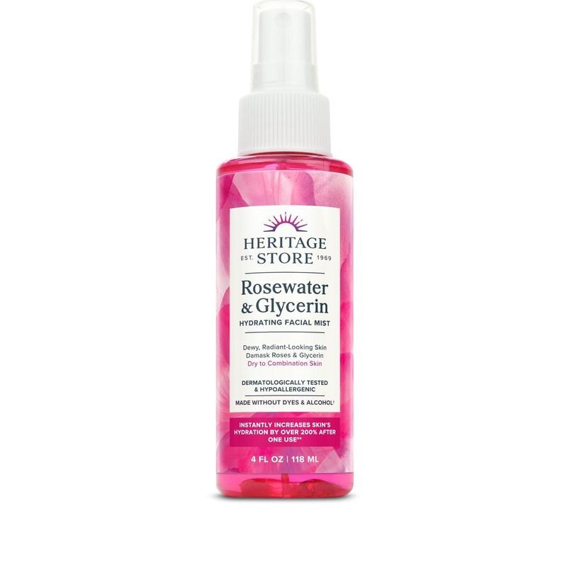 Rosewater & Glycerin:_8oz_Mist
