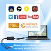 Wiistar USB Audio Capture Card Cassette Tapes AM FM Radio