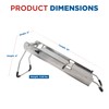 Jaccard Slicer Mandolin / 7 Blades, Full Size, Stainless Steel