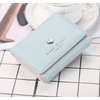 fogman Women's Coin Purse Card Holder 3 Fold Compact Wallet