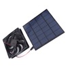 5W Solar Panel Fan Eco Friendly Low Noise Compact Portable