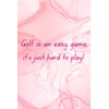Fun Golf Gifts For Women - 120 Page Lined Notebook