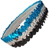 Kenz Laurenz Sequin Headbands Glitter Sparkly Elastic Stretch Sports Headband