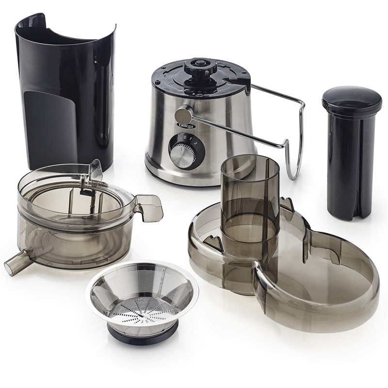 Omega C2100S High Speed Juicer with Extra Large Three-Inch Chute