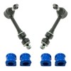 TRQ Front Suspension Kit Sway Bar Bushing Set Sway Bar