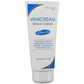 Vanicream Shave Cream For Sensitive Skin 6 oz (pack of 3)