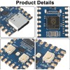 DUBEUYEW 3 Pack Raspberry Pi 2040-Zero Mini Microcontroller Board Based