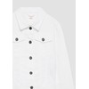 s.Oliver Twill Denim Jacket, White