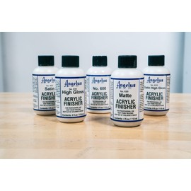 Angelus 4-coat finisher, 1 ounce bottle, matte (902-01-000)