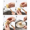 Cepillo para Trastes Cocina, 4 Piezas Juego De Cepillos para