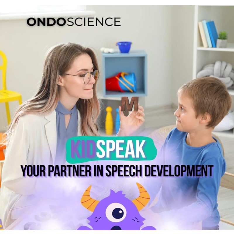 Ondo Science KIDSPEAK Speech Support Supplement for Children, Natural Vitamins
