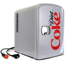 Mini Fridge Perfect for Soda Fans - Coke - Sprite - Fanta - Coke Zero - Diet Coke - Coors Light - Variation: Diet Coke