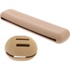 Beavorty Travel Makeup Brush Holder & Makeup Sponge Holder, 2Pcs