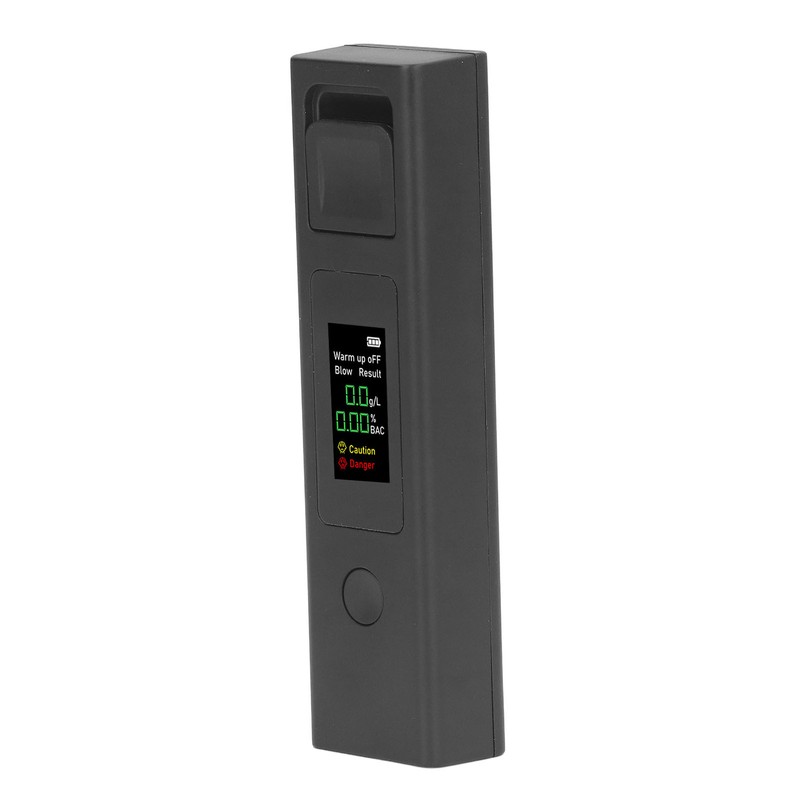 Breathalyzer Small Portable Smart Quick Response Blowing LCD HD Three