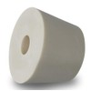 Rubber Stopper- Size 8- Drilled