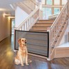 70.9"x28.3" Pet Gate,Baby Gate,Magic Gate Portable Folding mesh gate Safe