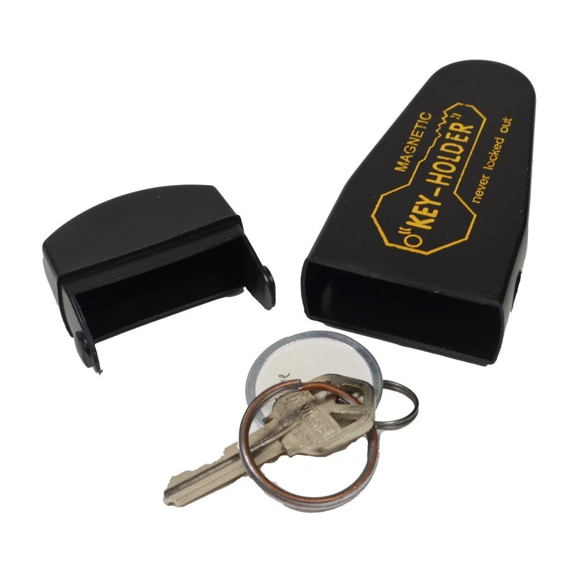 Security Large Magnetic Hide-A-Key Holder for Over-Sized Keys - Extra-Strong