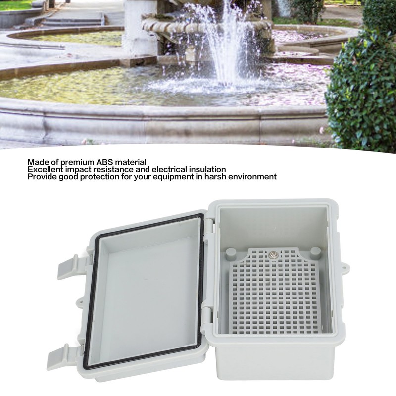 Waterproof Electrical Box Dustproof Insulated Outdoor Junction Box with Hinged