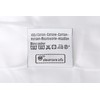 Essix D 68-10001-452001 SXU-Bolster Pillow Case-Plain Cotton Sateen, White, 17