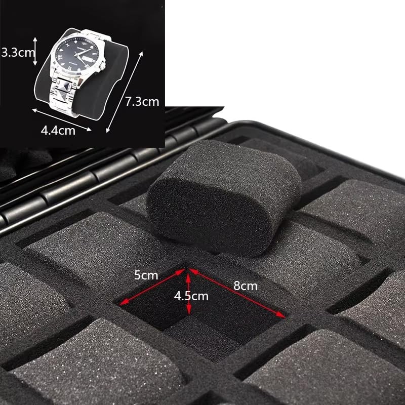 zmart 8 Grid Luxury Watch Case Collection Watch Antique Protective