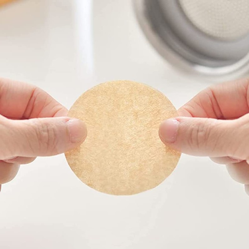 OHAOLYLE Coffee Filter Paper Unbleached Replacement Round Paper Filter for