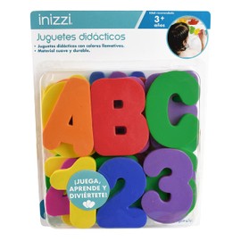 Inizzi Letras Y Numeros Para Bañera, Paquete De 1 Count
