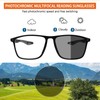 UXAOSVME Full Frame Photochromic Multifocus Reading Glasses Blue Light Blocking