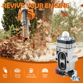 Carburetor for RedMax EBZ8500 EBZ8500RH EBZ8000 EBZ8000RH EBZ8001 EBZ8001RH EBZ8050 EBZ8050RH Backpack Leaf Blower Replace for WYA-79 WYA-44 581177001 502845001